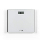 Salter 9207 WHCFEU12 Compact Glass Electronic Bathroom Scale, White