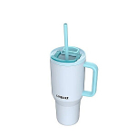 Termosa kauss ar teleskoopilise &otilde;lek&otilde;rre Kambukka Rio Tumbler 950ml Frosty Coconut