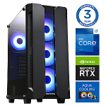 INTOP AQUA i7-14700F 64GB DDR5 500SSD M.2 NVME RTX5050 8GB no-OS