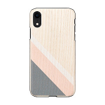 MAN&WOOD SmartPhone case iPhone XR roosa &uuml;likond must