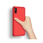 Devia Shark1 Shockproof Case iPhone XS Max (6.5) punane