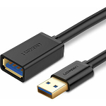 Ugreen USB kaabel UGREEN USB 3.0 pikenduskaabel 1,5 m must