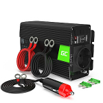 Green Celli vooluadapter/invertor INV01DE Auto 300W must