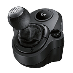 Logitech G Driving Force Shifter, must USB eriline analoogne / digitaalne PlayStation 4, Xbox One