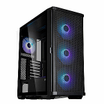 Zalman Z10 Plus ATX Musta RGB Ventilaator x4