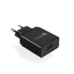 UGREEN CD122, 18W, QC 3.0, USB seinakohandaja (must)