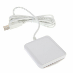 Fusion ID Kar&scaron;u Lasītājs PC / SC / CCID ISO7816 USB (+SIM) Balts