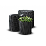 Lillepotikomplekt Cylinder Planters S+M+L hall