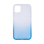 Fusion Gradient case silikona aizsargapvalks Apple iPhone 13 Pro caurspīdīgs - zils