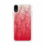 Ikins Apple SmartPhone case iPhone XR roosa j&auml;rv valge