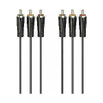 Kabelis Hama RCA (Cinch) x3 - RCA (Cinch) x3 3m must (002051510000)
