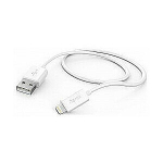 Hama USB-A - Lightning, 1,5 m valge