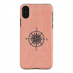 MAN&WOOD SmartPhone case iPhone X/XS kompass must