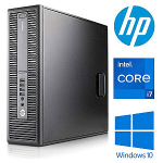 HP 600 G2 SFF I7-6700 16GB 256GB SSD + 256GB HDD R7 240 2GB DVD W10P Renew