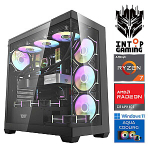 INTOP AQUA Ryzen 7 9700X 64GB DDR5 1TB SSD M.2 NVME RX9060XT 16GB WIN11