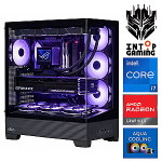 INTOP AQUA i7-14700F 16GB DDR5 1TB SSD M.2 NVME+2TB RX9060XT 16GB no-OS