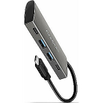 Axagon 2x USB-C + 2x USB-A 3.2 Gen2 USB keskjaam (HMC-4G2)