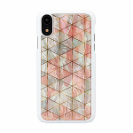 Ikins Apple SmartPhone case iPhone XR diamond white