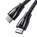 HDMI-HDMI kaabel 2 m (HDMI 2.1 8K@60Hz 48Gbps) must nailonkattega HD140 UGREEN