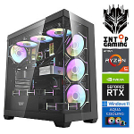 INTOP AQUA Ryzen 5 7500X3D 64GB DDR5 1TB SSD M.2 NVME RTX5080 16GB  WIN11Pro