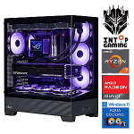 INTOP AQUA Ryzen 7 9700X 32GB DDR5 1TB SSD M.2 NVME RX9060XT 16GB WIN11