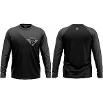 Jalgrattas&auml;rk Rock Machine Trail Jersey LS, must/hall, XL