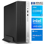 HP 400 G5 SFF i3-8100 8GB 256GB M.2 NVME + 250GB HDD WIN11Pro