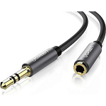 Ugreen pistik 3,5 mm &mdash; kaabli pistik 3,5 mm, 5 m must (UGR551BLK)