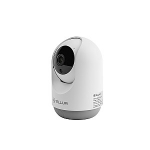 Tellur Smart WiFi siseruumikaamera 3MP, UltraHD, automaatne j&auml;lgimine, PTZ valge