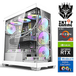 INTOP AQUA Ryzen 5 7500X3D 64GB DDR5 1TB SSD M.2 NVME RTX5080 16GB  WIN11