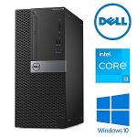 Dell 7050 Tower i3-6100 16gb 256GB nvme + 500 hdd W10P Renew