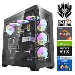 INTOP AQUA Ryzen 9 9900x 32GB DDR5 1TB SSD M.2 NVME+2TB RTX5070Ti 16GB  WIN11