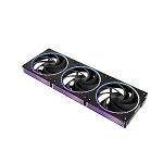 Zalman ZM-DF120R A3, 120mm Daisy Chain Fan, Reverse, 3Pack, Black
