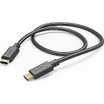 Hama USB kaabel HAMA USB LAADIMIS/ANDME KAABEL TYPE-C/TYPE-C 1,5M, MUST