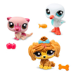 LITTLEST PET SHOP Figuriinide komplekt, 3 tk.