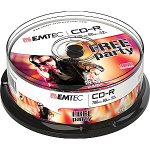 Emtec CD-R 700MB/80MIN 52x Free Party 25 tk