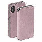Krusell Apple Broby 4 Card SlimWallet Apple iPhone XS Max roosa