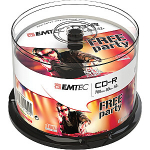 Emtec CD-R 700MB/80MIN 52x Cake Box 50 tk