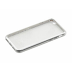 Tellur Apple Cover Silicone for iPhone 7 Butterfly silver