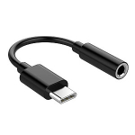Переходник USB-C на аудиоразъем 3,5 мм, черный