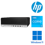 HP 600 G5 SFF i3-9100 8GB 256GB SSD DVD W11P Renew