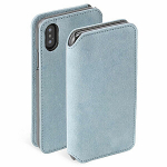 Krusell Apple Broby 4 Card SlimWallet Apple iPhone XS Max helesinine