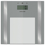 Salter 9158 SV3R Ultra Slim Glass Analyser Scale silver