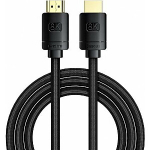 Baseus k&otilde;rge eraldusv&otilde;imega seeria HDMI 2.1, 8K 60Hz, 3D, HDR, 48Gbps, 3m (must)