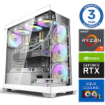 INTOP AQUA Ryzen 7 9700X 64GB DDR5 1TB SSD M.2 NVME+2TB RTX5070 12GB no-OS