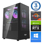 INTOP Ryzen 7 5700X 32GB 1TB SSD M.2 NVME RTX3050 6GB WIN11
