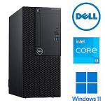 Dell 3070 Tower i3-8100 8gb 256GB M.2 NVME + 160GB HDD W11P Renew