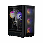 Zalman i6 Must, RGB ventilaator x4 T/G