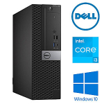 Dell 7050 SFF i3-6100 8GB 180GB M.2 SATA + 250GB HDD W10P Renew