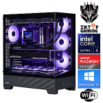 INTOP Ultra 5 245KF 32GB DDR5 1TB SSD M.2 NVME RX9060XT 16GB WiFi WIN11Pro